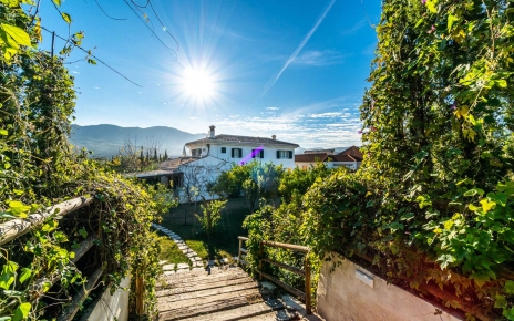 Villa seen from the distance